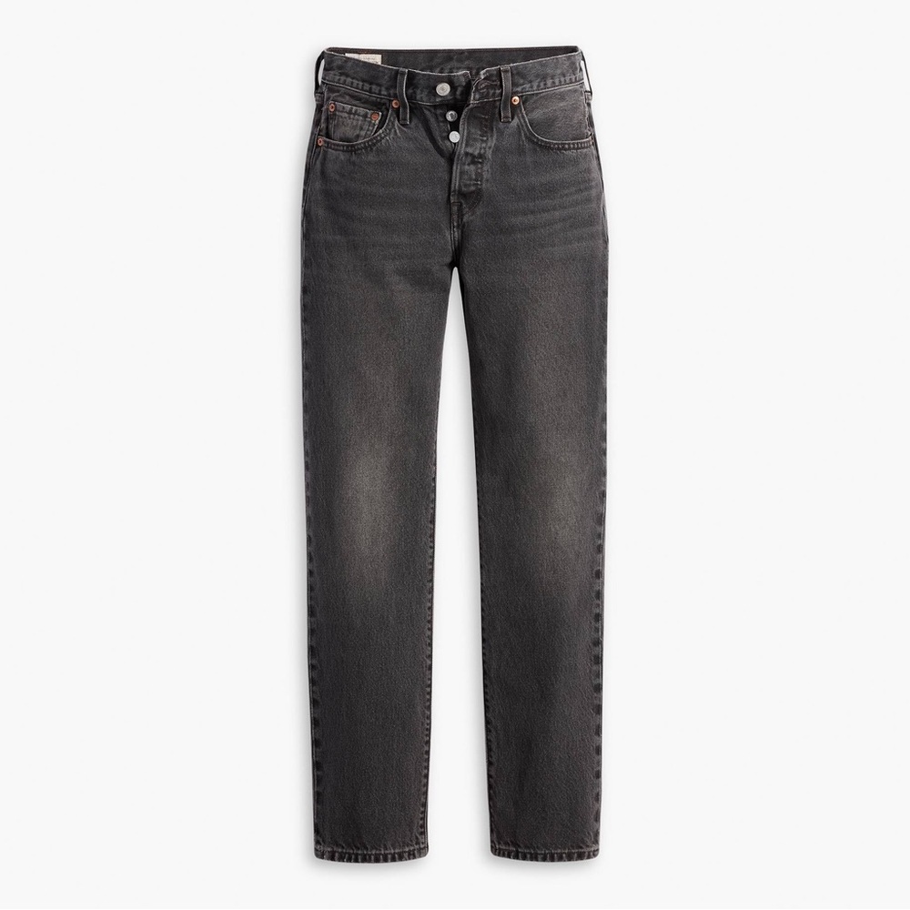 LEVIS 501 CROP W28 L26 - FADED BLACK
